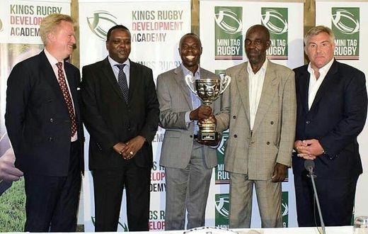 Officials during the launch of Wekesa Cup