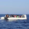 Migrants are rescued by Malta-based NGO Migrant Offshore Aid Station (MOAS) off Libya