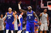 LA Clippers players during a past match