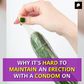 WHY IT'S HARD TO MAINTAIN AN ERECTION WITH A CONDOM