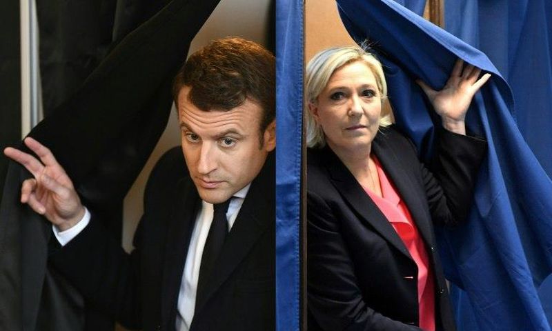 Presidential election candidates Emmanuel Macron and Marine Le Pen have radically different visions for France