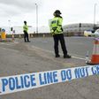 A police cordon surrounds Manchester Arena following a deadly terror attack