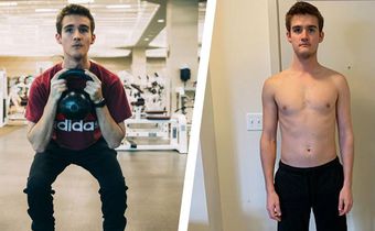 How This 20-Year-Old Put on Muscle, Kept Off Fat