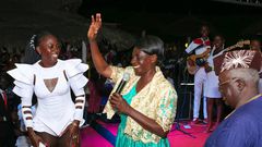 Images from Akothee's show in Mombasa
