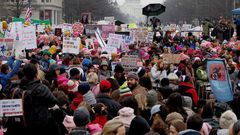 The women's march is back, with both divisions and much to celebrate