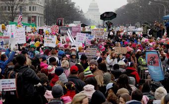 The women's march is back, with both divisions and much to celebrate
