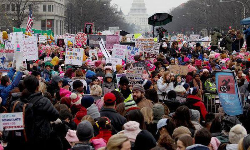 The women's march is back, with both divisions and much to celebrate