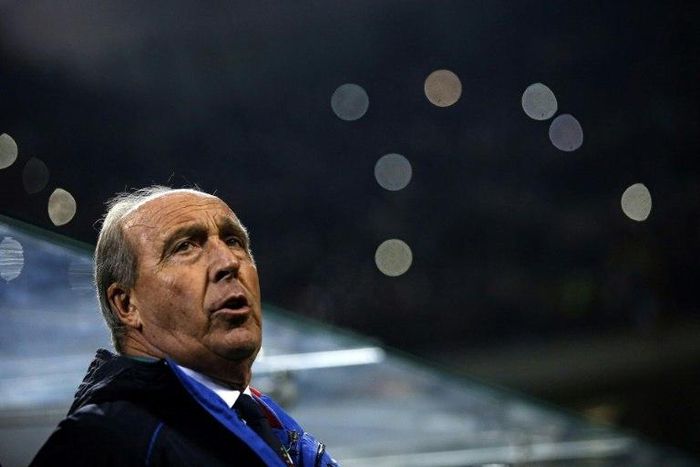 Italy's coach Gian Piero Ventura, pictured in 2016, has steered Italy to three wins and a draw in four 2018 World Cup qualifiers