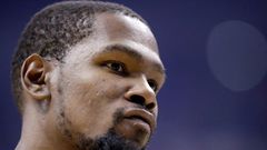 Kevin Durant scored 25 points during the Golden State Warriors' game against the Atlanta Hawks