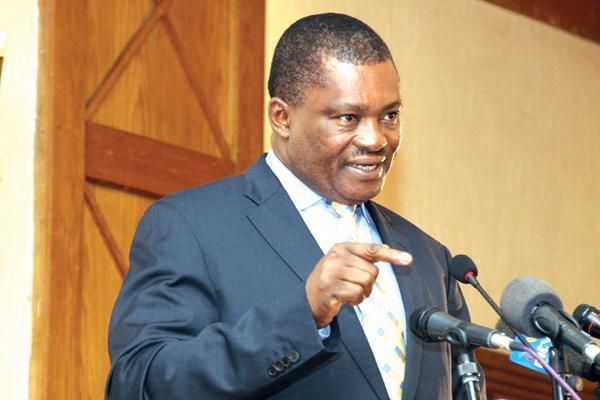 National Assembly Speaker Justin Muturi during a past event