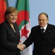 Angela Merkel with Abdelaziz Bouteflika in Berlin in 2010