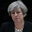 Britain's Prime Minister Theresa May delivers a statement in response to a deadly suicide bombing in Manchester on May 23, 2017 in London