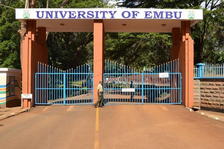 Entrance to Embu University College