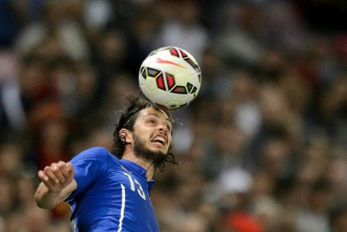 Andrea Ranocchia, pictured in 2015, will bring much needed defensive solidity to Hull