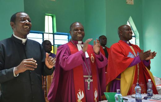 Pastors from the Methodist Church during a past service (Facebook)