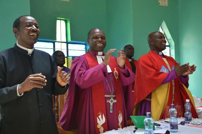Pastors from the Methodist Church during a past service (Facebook)