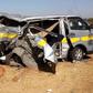 14-seater matatu mangled after crash with lorry (Capital FM)