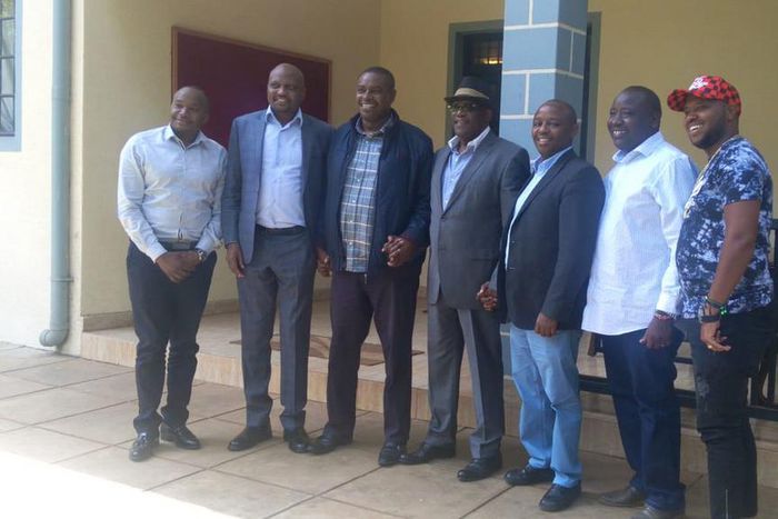 Hon Jaguar (Starehe), Hon George Theuri (Embakasi West) , Hon Simon Mbugua (EALA) , Hon Makali Mulu (Kitui Central) and former Machakos Senator Johnstone Muthama