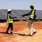 The opening ceremony of a photovoltaic solar farm in Bokoul, Senegal, last month