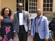 Dennis Okari weds Fiancee Naomi Joy in private affair