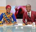 Lulu and Rashid at Citizen TV (Instagram)