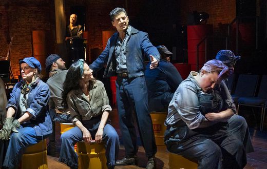 Review: In 'The Cradle Will Rock,' Labor Gets Belabored