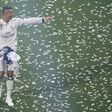 Real Madrid's forward Cristiano Ronaldo at the Santiago Bernabeu stadium on June 4, 2017