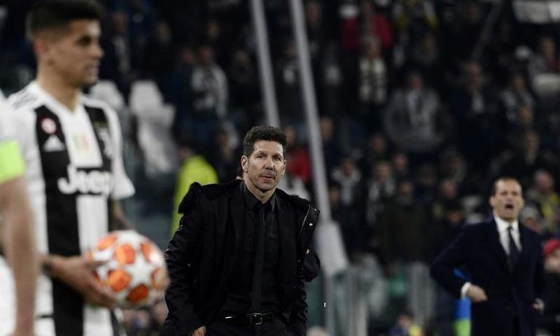 Diego Simeone concedes Juventus were stronger