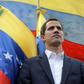 Venezuela's National Assembly head Juan Guaido declares himself the country's "acting president" during a mass opposition rally against leader Nicolas Maduro, on the anniversary of 1958 uprising that overthrew military dictatorship in Caracas on Januar...