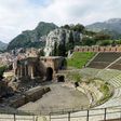 The Greek theatre of Taormina, near where the Group of Seven (G7) leaders will meet on May 26 and 27, 2017