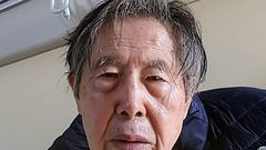 Handout image from the Fujimori family as ex president tries to avoid prison