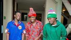 David Wonder, Mr Seed and Bahati (Instagram)