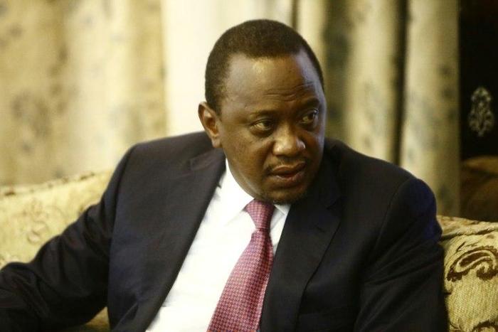 Kenyan President Uhuru Kenyatta, seen in October 2016, said, "peace will not come to South Sudan by blaming a Kenyan commander for the wider failings of the mission to South Sudan"