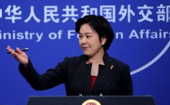 Hua Chunying, Chinese Foreign Ministry spokesperson