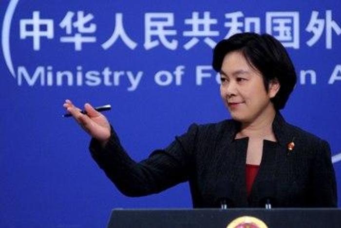 Hua Chunying, Chinese Foreign Ministry spokesperson