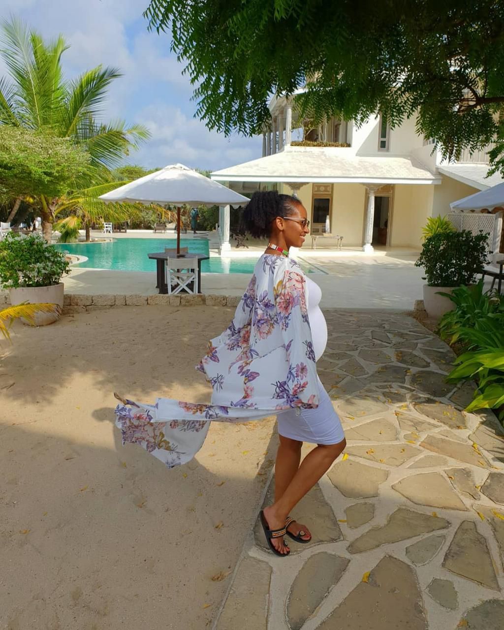 Sarah Hassan maternity style (Instagram hassansarah)