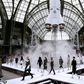 Models present creations by Chanel during the women's Fall-Winter 2017-2018 ready-to-wear collection fashion show at the Grand Palais in Paris