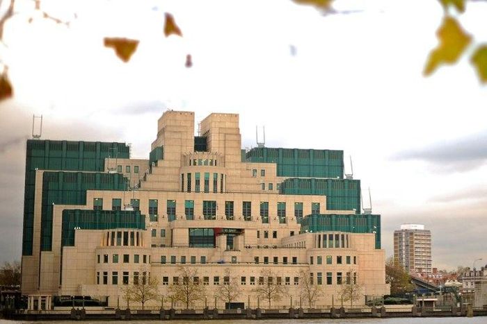 The headquarters of Britain's MI6 intelligence agency in London