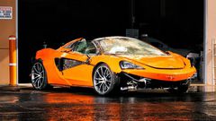 How to Drive a Supercar Off a Hillside