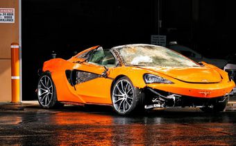 How to Drive a Supercar Off a Hillside