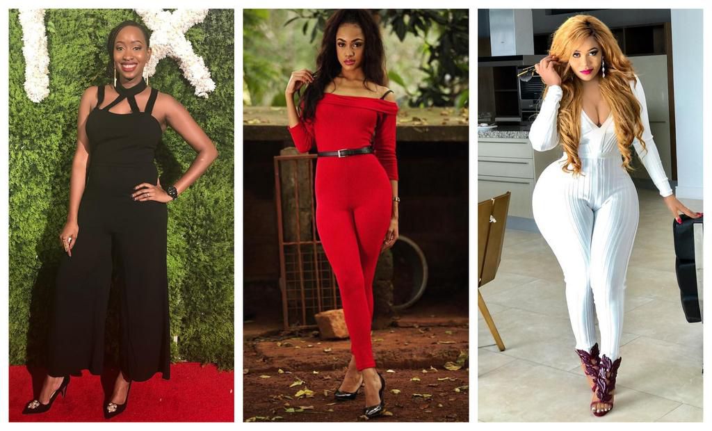 Valentine's Day outfit - Jumpsuit (Instagram @officialjanetmbugua/@tanashadonna/@queenveebosset)