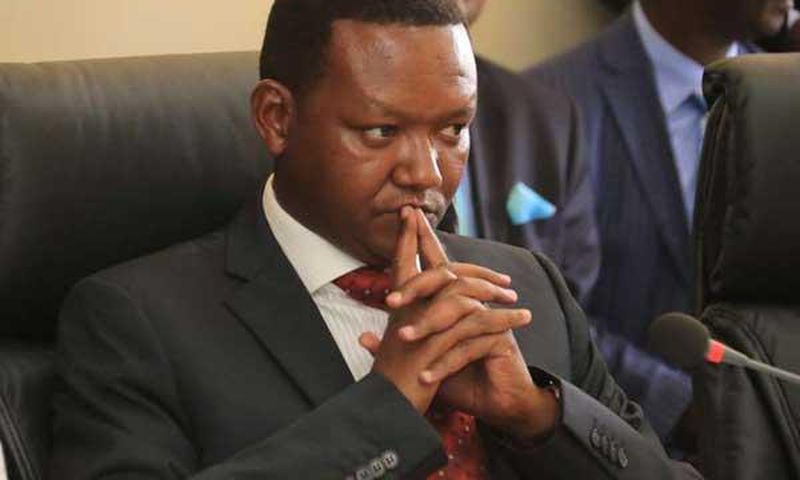 Machakos Governor Alfred Mutua