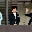 Emperor Akihito, second right, with Empress Michiko, right, is prearing to stand down in favour of Crown Prince Naruhito, second right, seen with his wife Crown Princess Masako