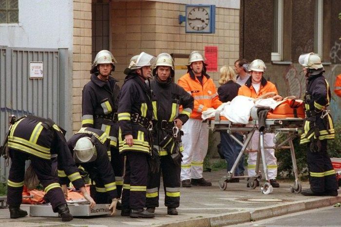 Among those injured in the July 27, 2000 attack was a woman who lost her unborn baby