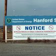 Federal officials said approximately 50 truckloads of soil will be used to fill the hole in the tunnel at the Hanford nuclear site