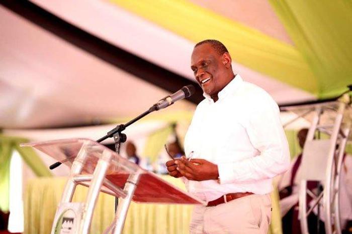 Jubilee Party Vice Chairman David Murathe. He has maintained that DP Ruto should retire in 2022 and threatened to head to the Supreme Court