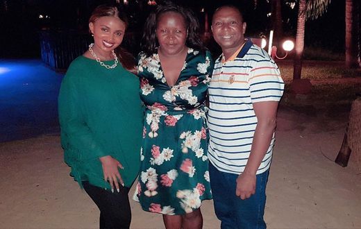 Anerlisa Muigai with the Kabus (Instagram)