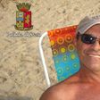 A picture released by the Italian police (Polizia di Stato) of fugitive mobster Giulio Perrone