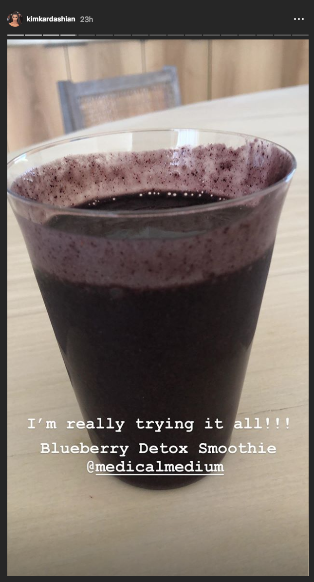 Kim Kardashian Posts New Psoriasis