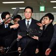 Lee Jae-yong (C), vice chairman of Samsung Electronics, has been questioned multiple times over his role in the corruption scandal surrounding South Korea's President Park Geun-Hye